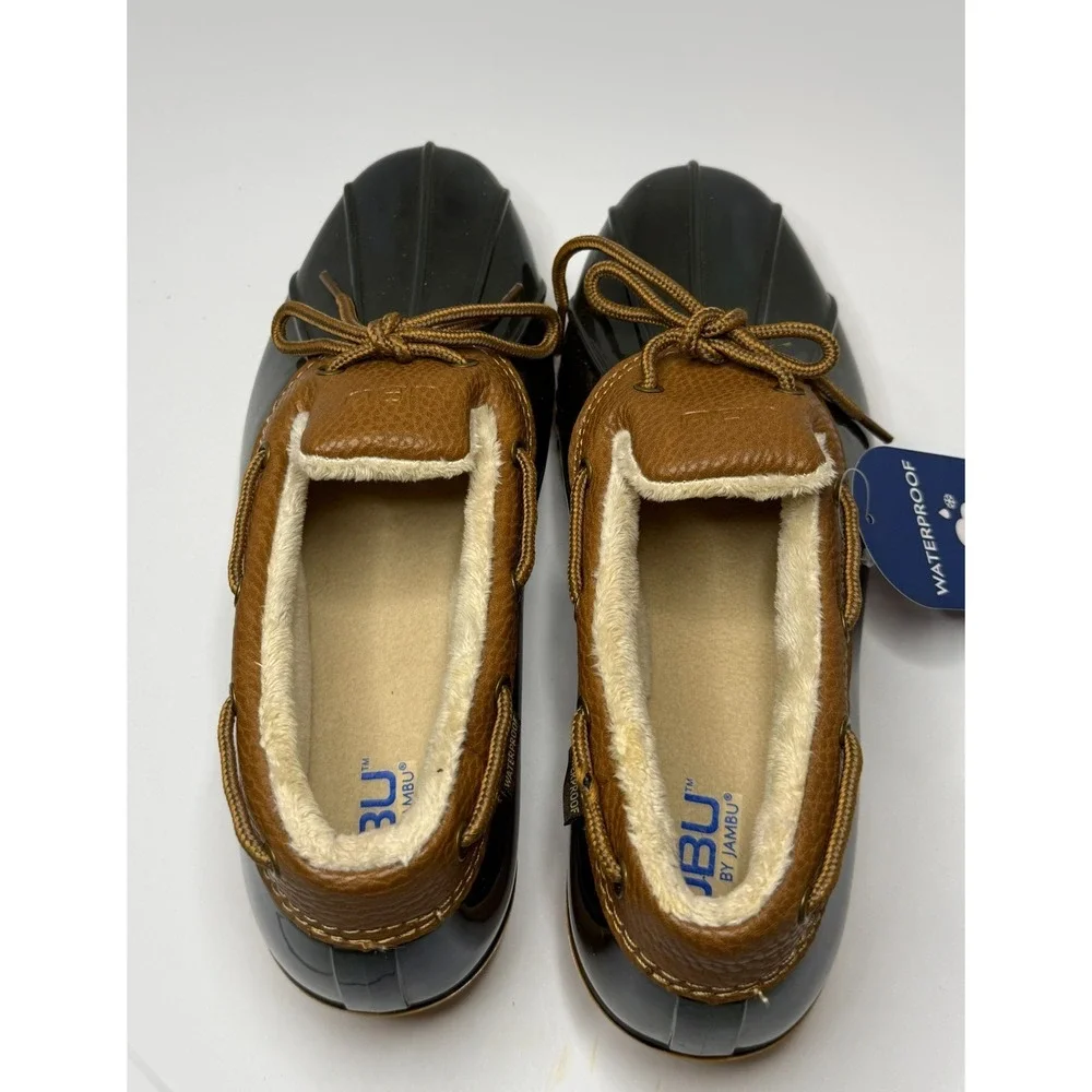 JBU by Jambu Woodbury Duck Shoes‎ Women 9.5 Waterproof Cozy Shearling Lodgecore